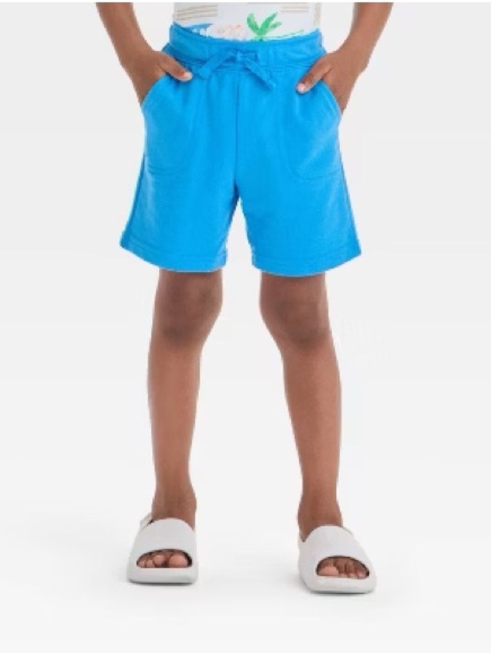 Cat & Jack Unisex Blue Sweat Shorts
